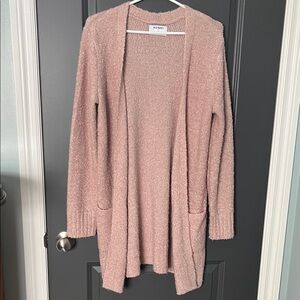 Women's Blush Open Front Cardigan